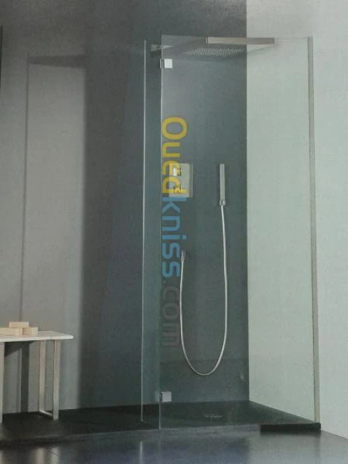 montage de cabine de douche 
