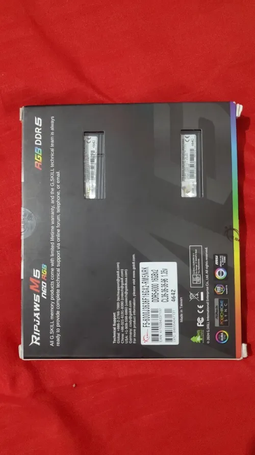 RAM DDR5 G SKILL Ripjaws M5 RGB Gaming