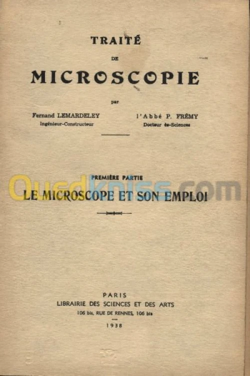 microscope antique et pro