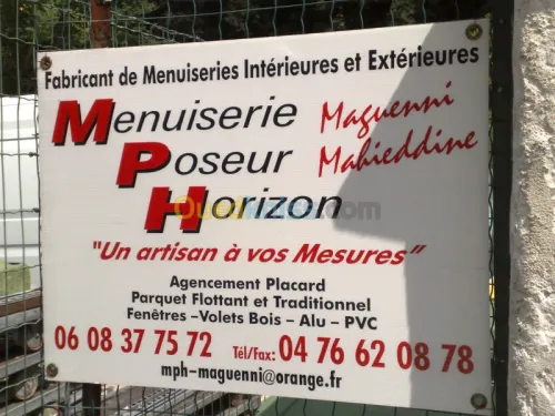 sous-traitance ( poseur de menuiserie)