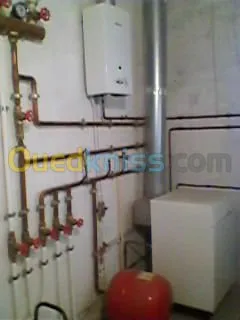 Plomberie moderne chauffage central 