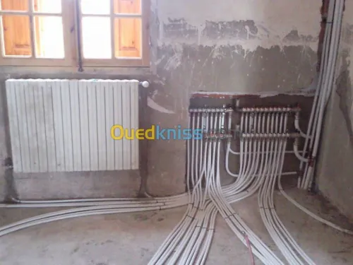 Plomberie moderne chauffage central 