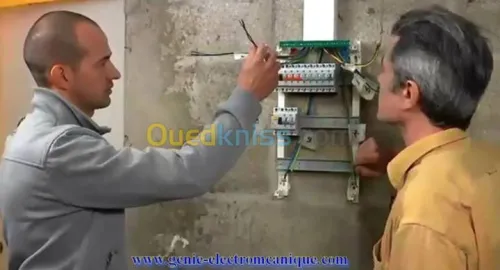 travaux d'electricité