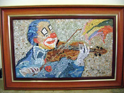 tableaux en mosaique