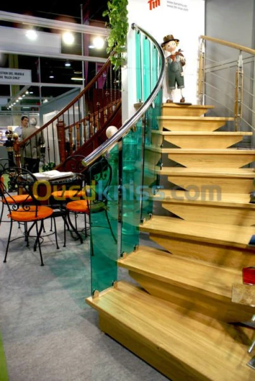 Rampes d'escaliers en Inox
