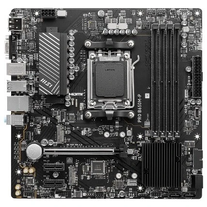 MSI PRO B650M-P DDR5 PCIe5.0 DP/VGA/HDMI TVD