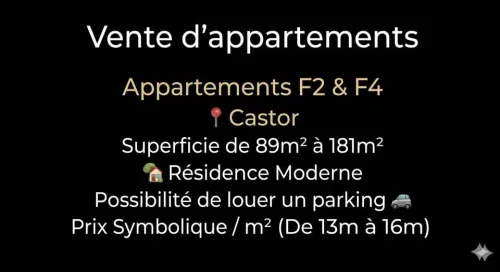 Vente Appartement F2 F4 Oran Oran