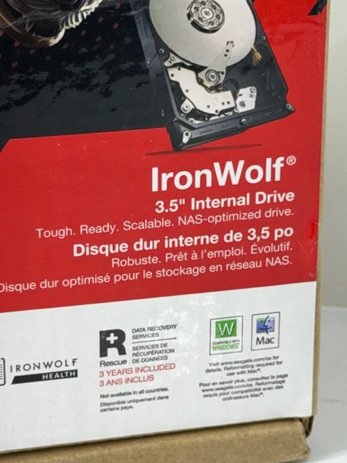 DISQUE DURE 3.5 SATA SEAGATE IRONWOLF 4TB