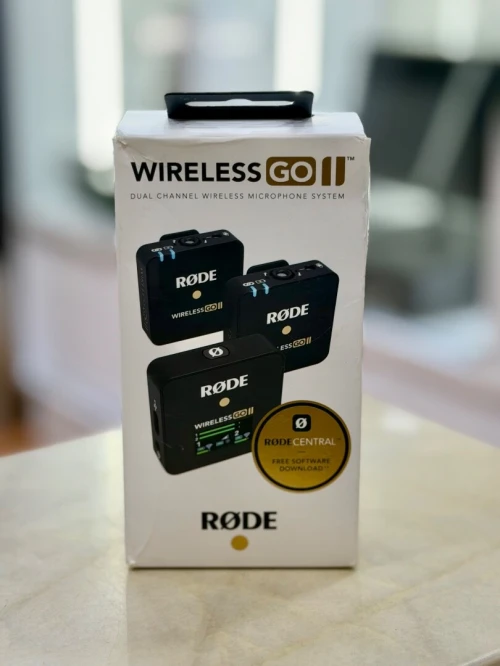 MICROPHONE SANS FIL RODE WIRELESS GO II DUAL CHANNEL
