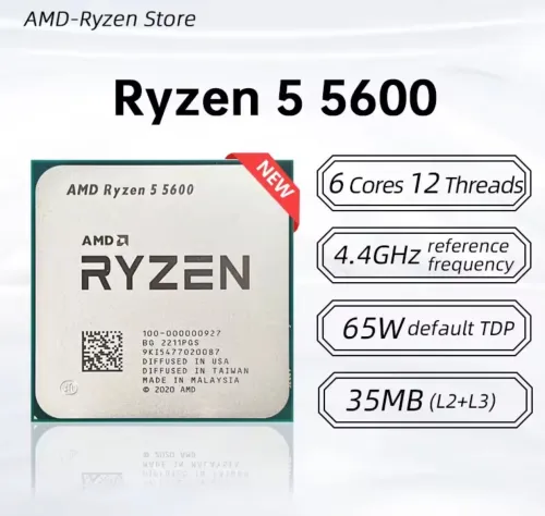 CPU RYZEN 5 5600 NEUF