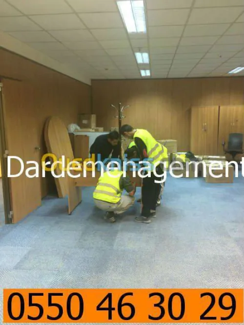 DEMENAGEMENT D’ENTREPRISES PARTICULIER