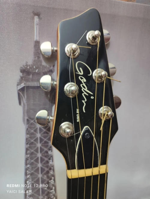 Guitare Godin A6 ultra neuve pour gaucher.