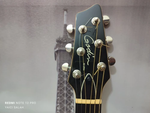 Guitare Godin A6 ultra neuve pour gaucher.