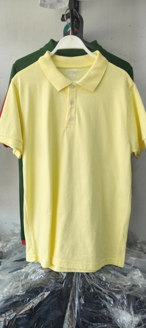 T-shirt Polo Vierge & Personnalisé (Qualité Prestige)