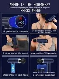 Massage gun Lenovo n3 à 8 tête batterie 2000mah