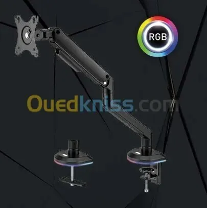 SUPPORT 1 ÉCRAN AJUSTABLE VORTEX RGB