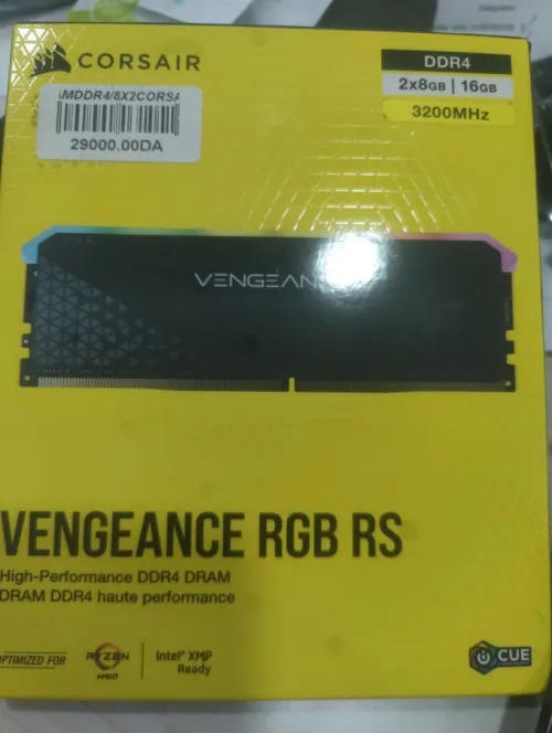 RAM CORSAIR VENGEANCE RGB RS 16GB (2x8GB) DDR4 3200MHz  Gaming