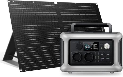 ALLPOWERS P300/R600 Générateur Solaire + Panneau Solaire Portable 100W