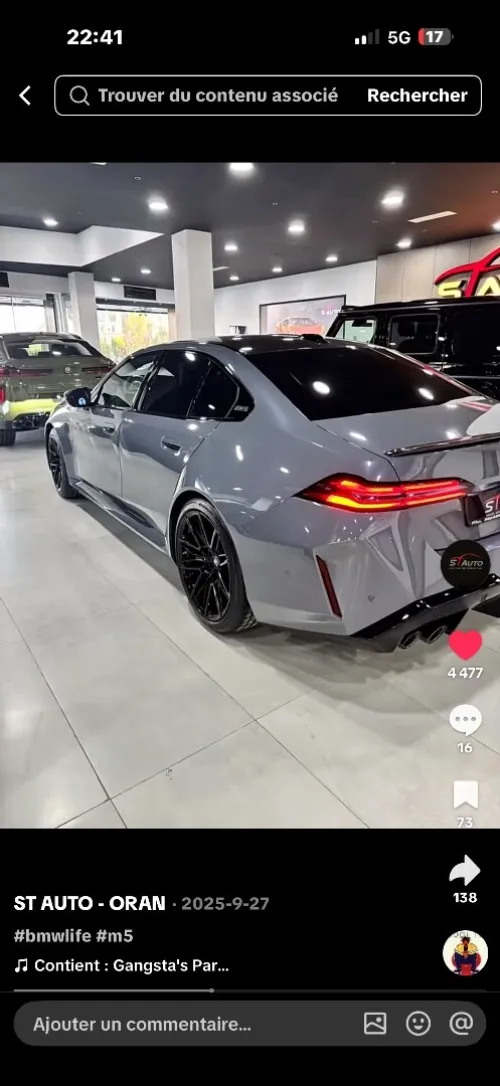 BMW Série 5 2025 M5