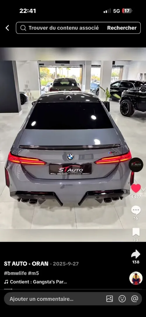 BMW Série 5 2025 M5