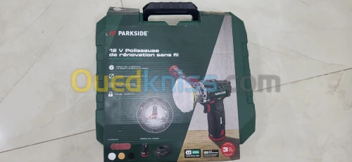 Polisseuse Parkside 12V sans fil Neuve avec batterie et chargeur