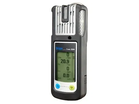 Drager x am 2500 detecteur de gaz portable