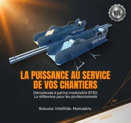 dérouleuse de fibre optique