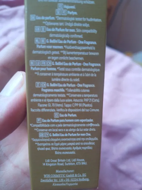perfume one fragrance 