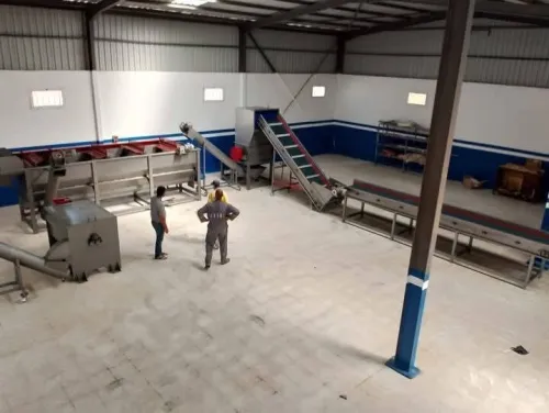 Ligne de recyclage de plastique PET de défirente capacité et haut qualité 