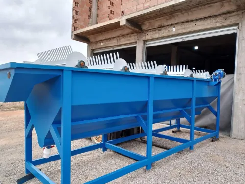 laveuse de pet horizontal de 6 mètre haut qualité