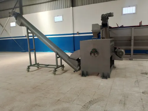 Ligne de recyclage PET lavage a chaud et a froid