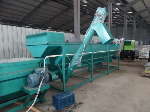 laveuse de pet horizontal de 6 mètre haut qualité