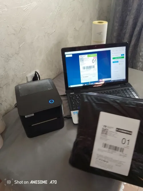 طابعة ملصقات حرارية Xprinter XP-410B