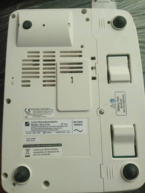 ECG Nihon Kohden 3 pistes Cardiofax 2150