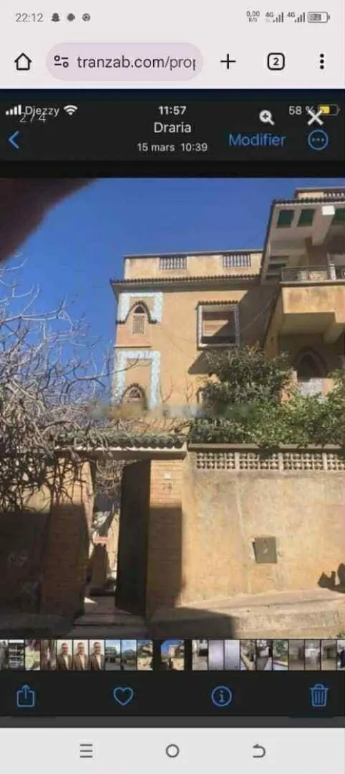 Vente Villa Alger Draria