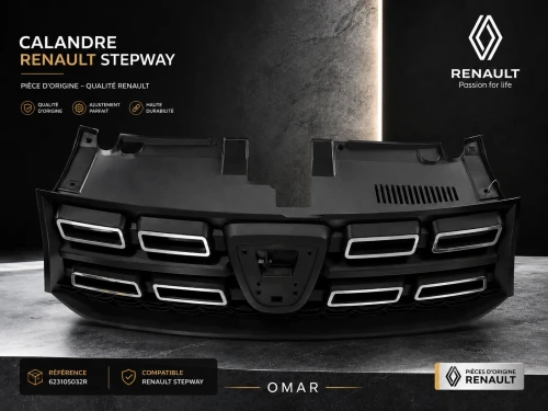 Grille de Calandre Avant Renault Stepway