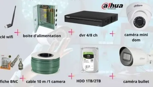 Installation caméra surveillance 
