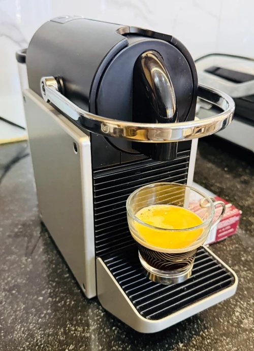 Machine capsule Nespresso PIXIE TITAN modèle 2025 caba venu de France