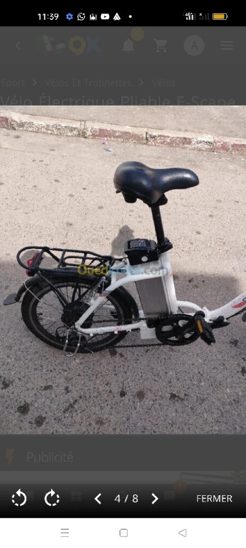 Vélo électrique pliable E-Scape 2.0