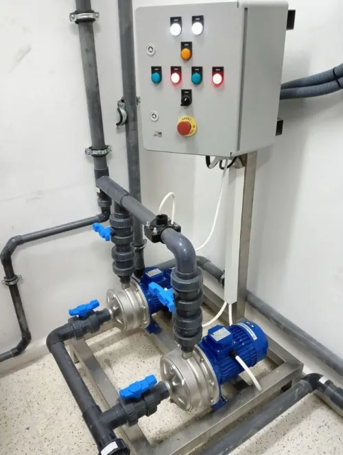 Câblage des armoires électriques sur commande / maintenance et mise en service