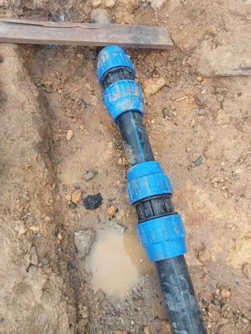 Répartition fuite d'eau travaux publique