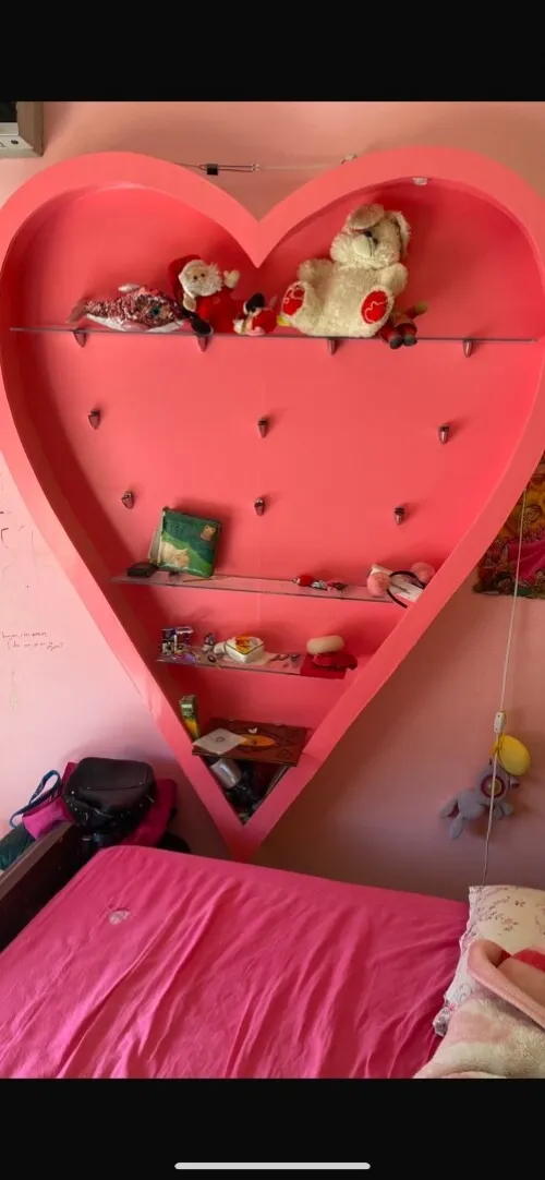 Meuble en coeur