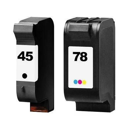 PACK CARTOUCHE HP 45-78