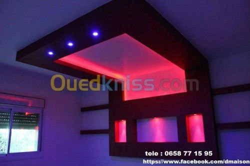 Décoration (ba13) et faux plafonds
