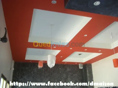 Décoration (ba13) et faux plafonds