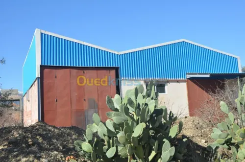 Charpente métallique + préfabriqués