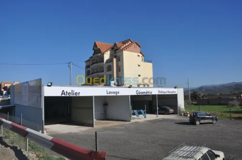 Charpente métallique + préfabriqués