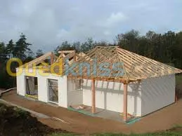 construction et travaux de charpente 
