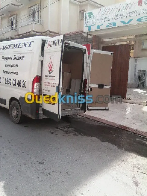 DEMENAGEMENT- TRANSPORT - MANUTENTION-