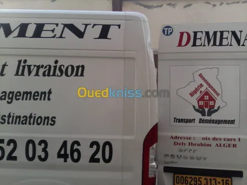 DEMENAGEMENT- TRANSPORT - MANUTENTION-